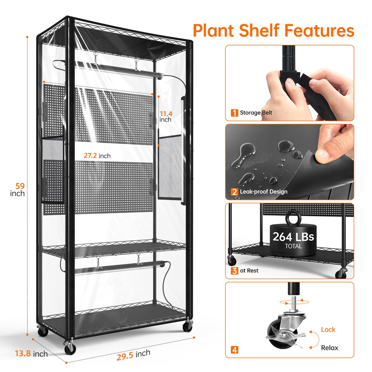 Bstrip durable frame supports long lasting installation