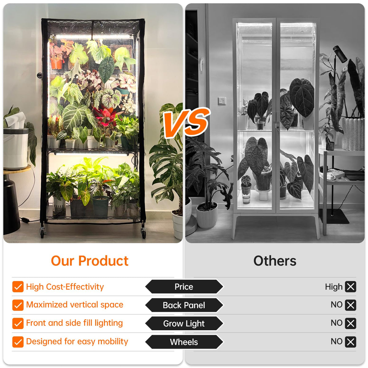 Bstrip hooks for pots expand vertical growing options