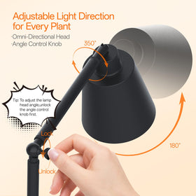 18W non-dimmable LED with optical lens concentrates energy efficiently.