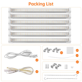 Bstrip T8 grow light illuminates plants for vibrant color and healthy growth