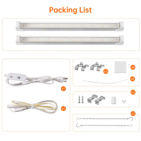 Bstrip T8 two-pack set for versatile indoor growing.
