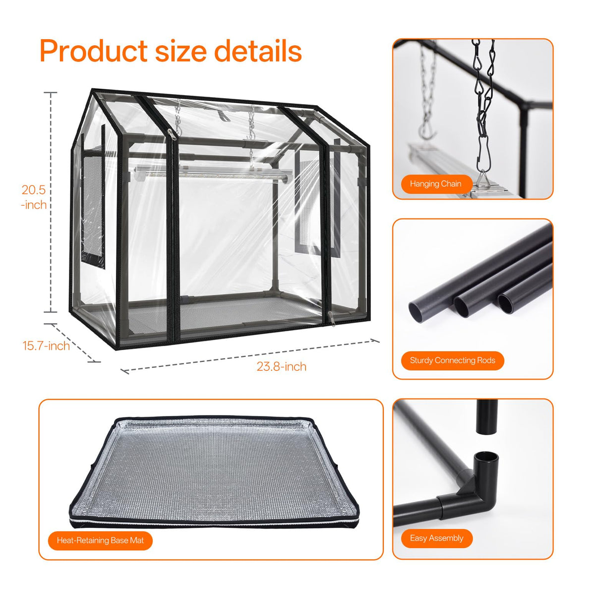 Bstrip Compact Design—space-saving footprint for desks and countertops.