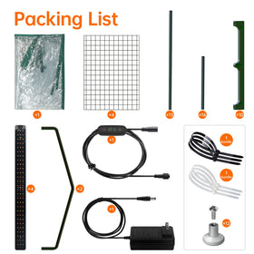 Bstrip seed starting, germination, and starter plants thrive with this modular system.
