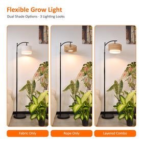 Bstrip two shade designs to match decor and lighting mood