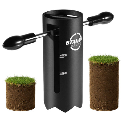 BTANADI Golf Hole Cutter Tool compact design for easy yard setup