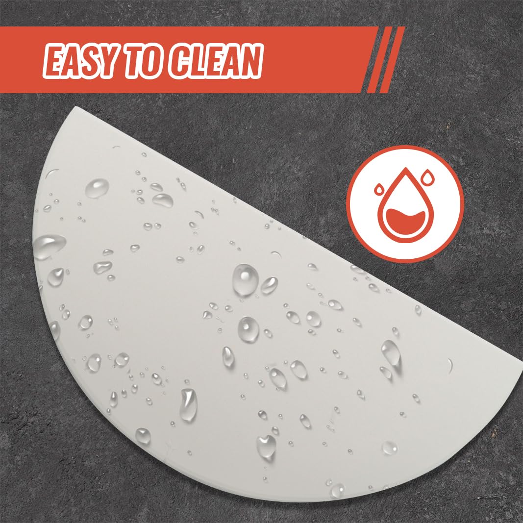 BTCDR ceramic deflector pizza plate cordierite enhances thermal stability during high heat.