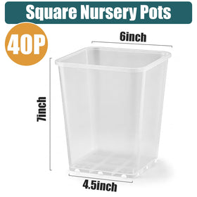 BTPLASTIK durable plastic seedling pots resist cracking and support healthy root development.