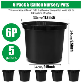 BTPLASTIK thickened plastic pot offering durable multi-season use