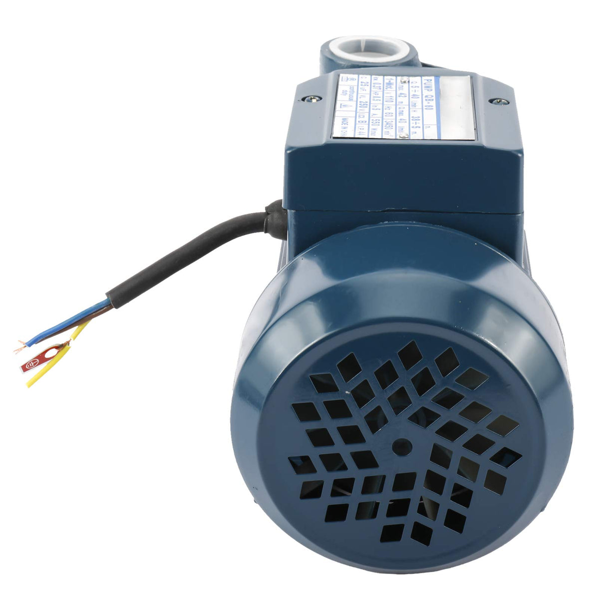 BTSHUB cast-iron pump body demonstrates durable construction for outdoor irrigation tasks.