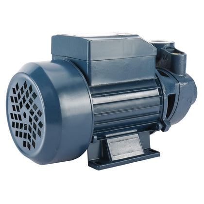 BTSHUB 1/2 HP pump front view highlighting rugged cast-iron body for durability.