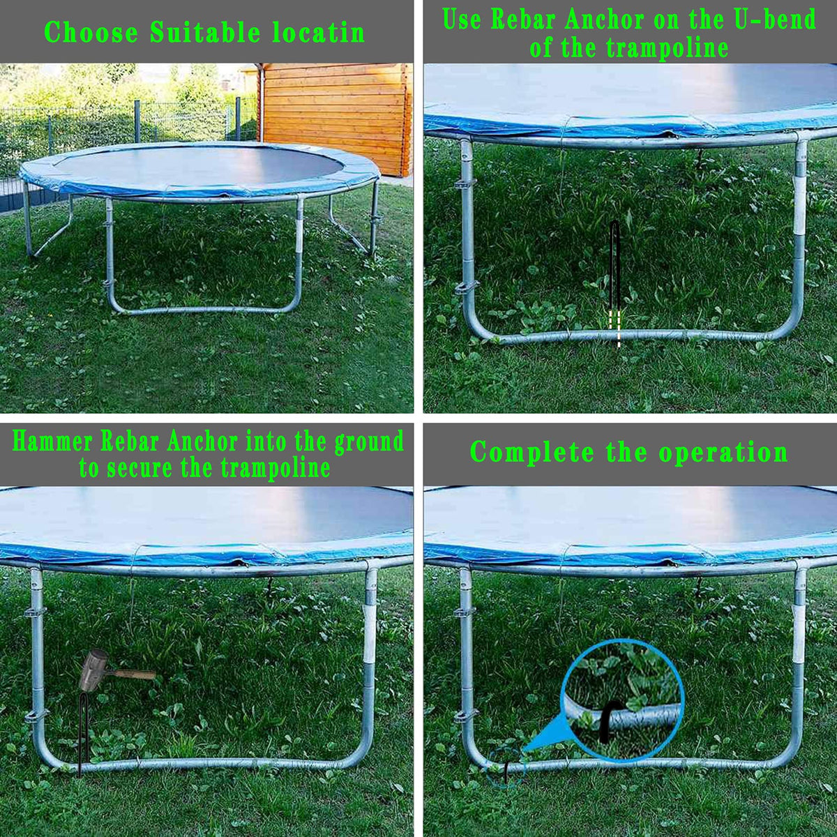 BTSULYOO U-type landscape staple 24pcs for large projects and strong ground hold.