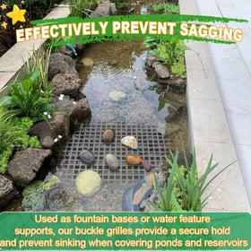 BTXKQTH elevated bed drainage grid for rust-proof, durable performance