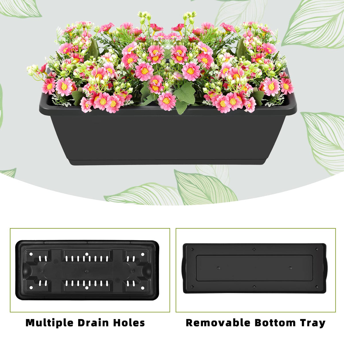 BTY garden bed drainage holes illustrating moisture management and plant health benefits
