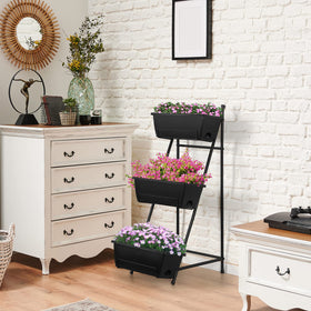 BTY 3-tier planter offering multiple planting zones and seasonal rotations