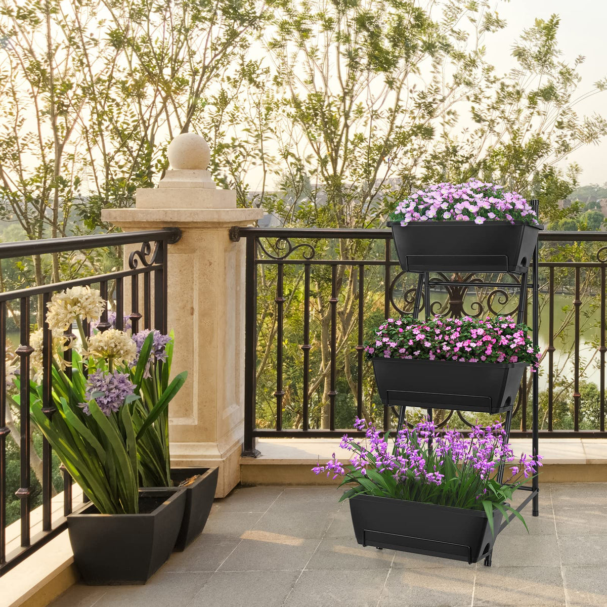 BTY indoor-outdoor use of the garden bed on balcony or living space