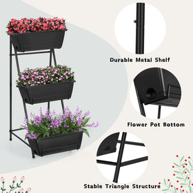BTY sturdy triangle base providing stability in wind and rain for outdoor use