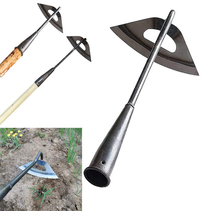 BuerKeo hollow hoe silhouette showing lightweight garden tool for easy handling