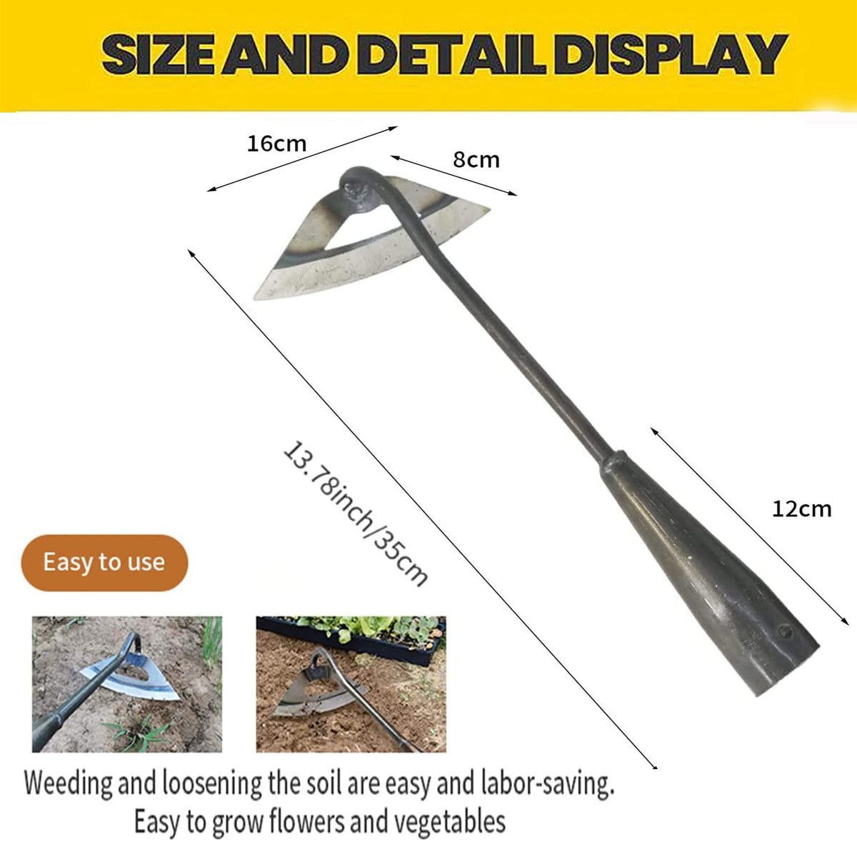 BuerKeo garden tools multi-use versatility for planting and weeding