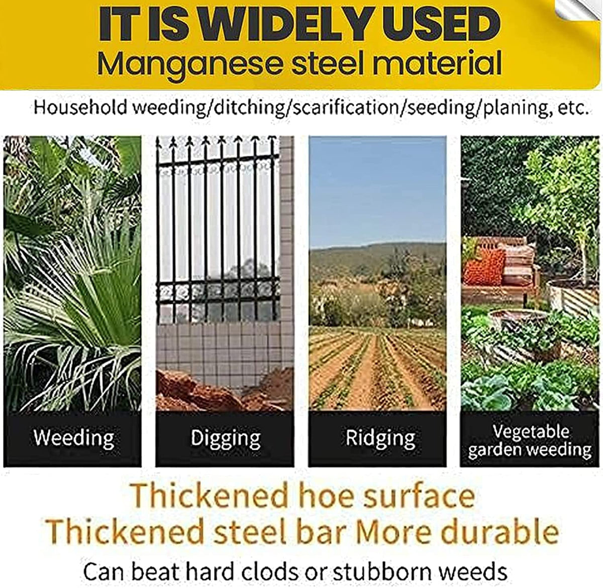 BuerKeo steel texture highlighting rugged durability for frequent use