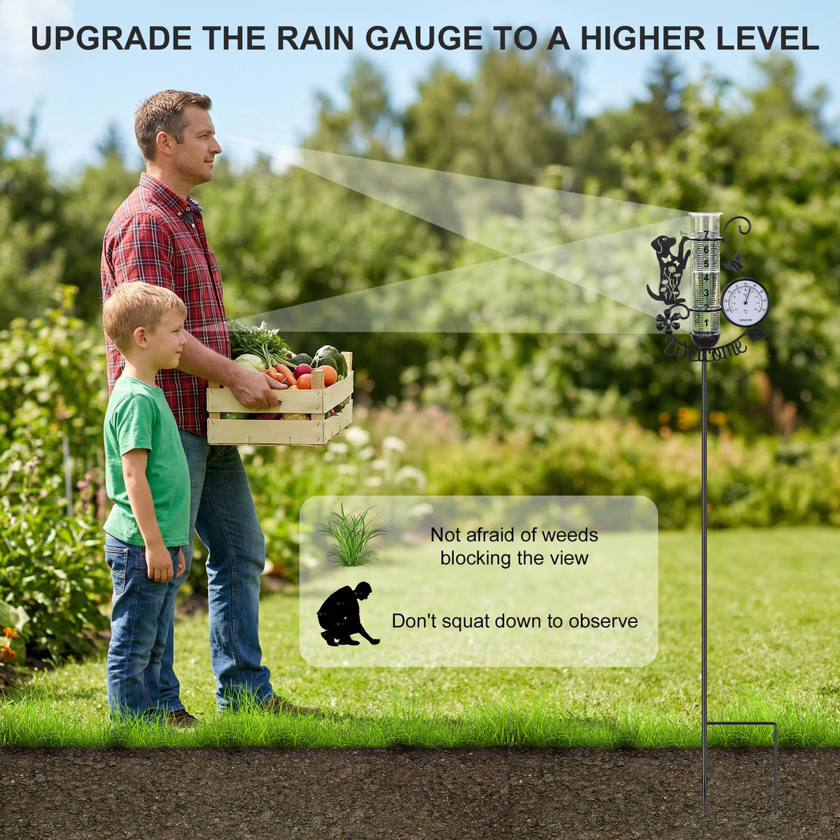 BUARO8AGA versatile decor for gardens, patios, and yards.