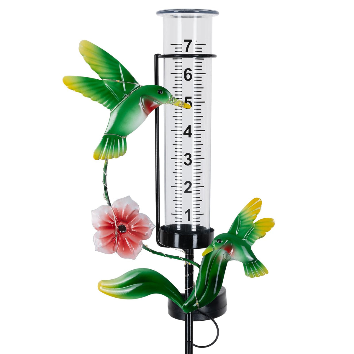 BUARO8AGA weatherproof rain gauge withstands rain, sun, and wind