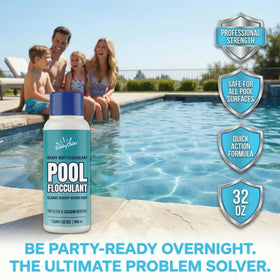 BubbyShine compatible with above-ground pools for versatile water treatment.