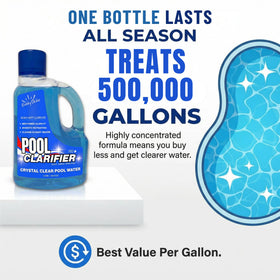 Compatible with chlorine, bromine, and saltwater systems for versatility.