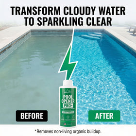 BubbyShine clarity kit-fit works with standard pool routines for better visibility.