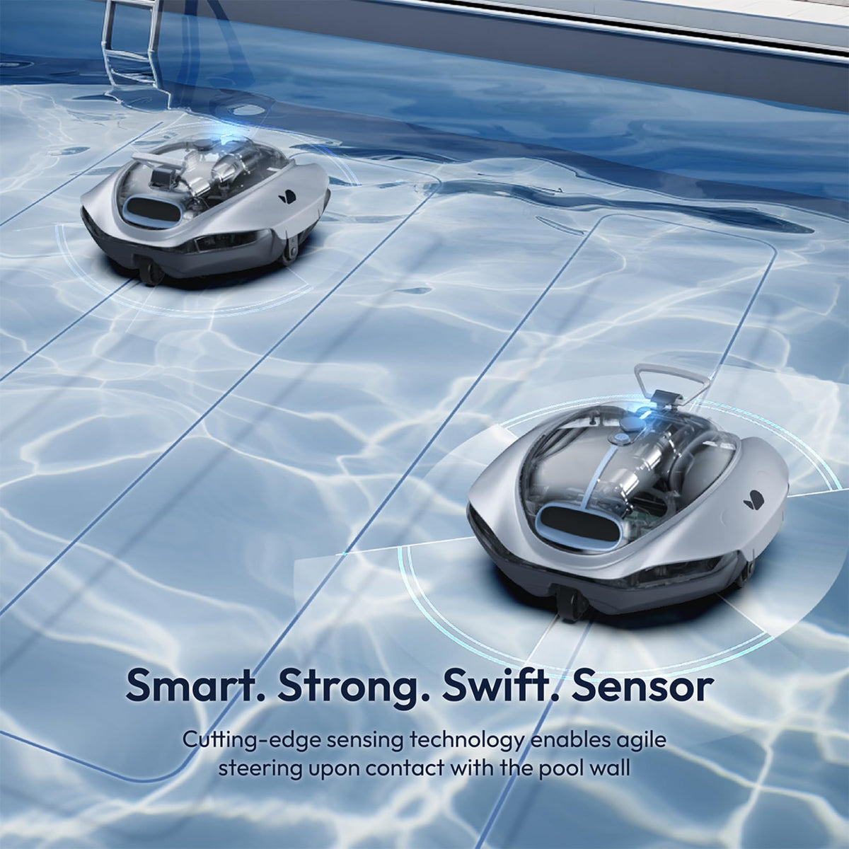 BUBLUE Bubot 300P battery life up to 90 minutes for extended cordless cleaning