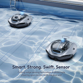 BUBLUE Bubot 300P battery life up to 90 minutes for extended cordless cleaning