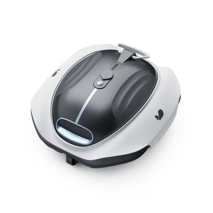 BUBLUE Bubot 300P overview showing cordless pool cleaner for above-ground pools.