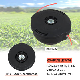 Buccilly easy installation head simplifies replacement with basic tools.