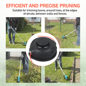 Buccilly Makita-compatible replacement head for residential and professional trimming.