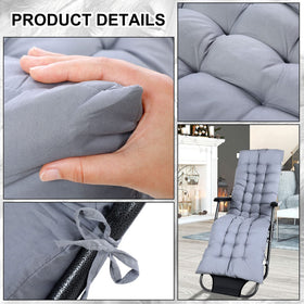 Bucherry brushed fabric cushion grey offers soft breathable seating