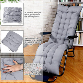 Bucherry PP cotton-filled lounge cushion provides resilient support that returns after sun