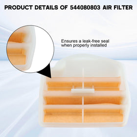 Buckbock fuel filter ensures clean fuel delivery for consistent cuts.