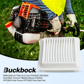 Buckbock SRM-2620 pre-filter kit extends air intake life.