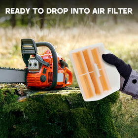 Buckbock tune‑up kit components arranged for fast DIY maintenance.