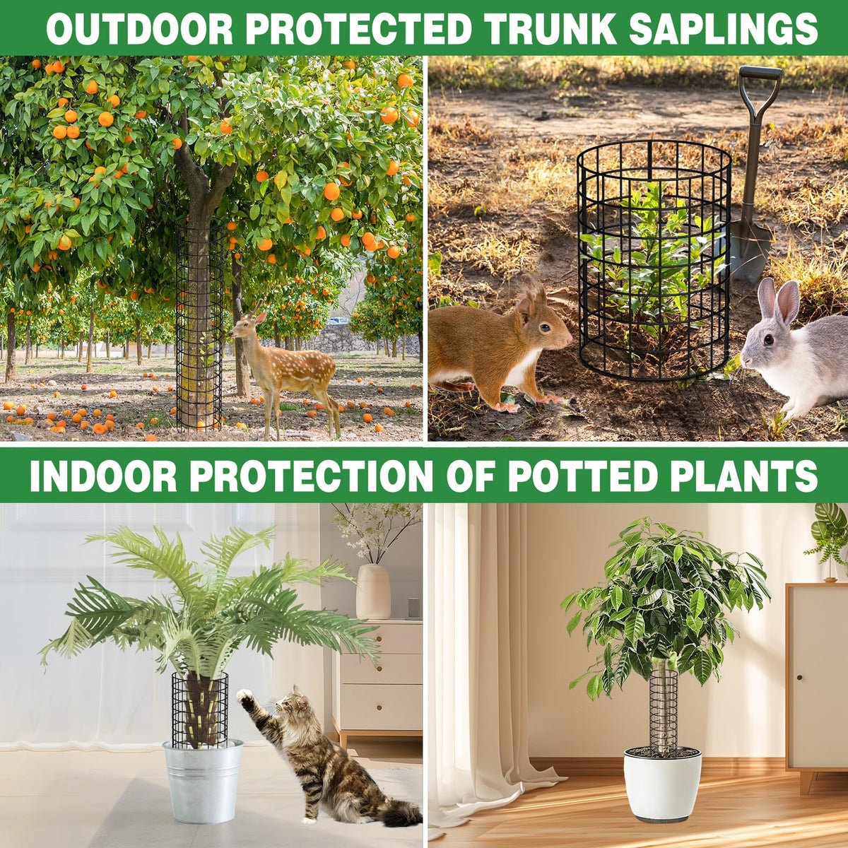 Budiwati rust-resistant coating helps metal trunk guards withstand outdoor conditions.
