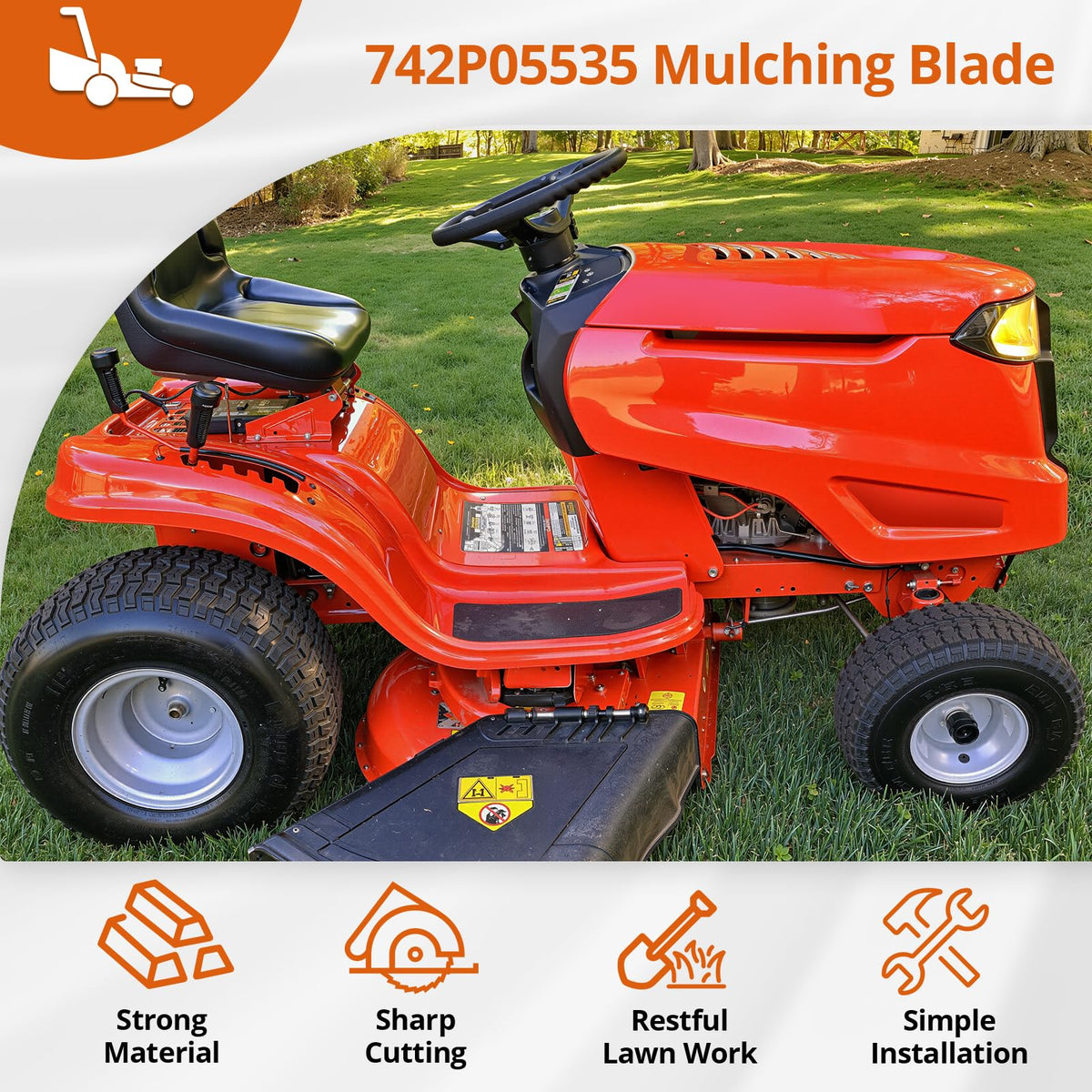 3-in-1 mulching blade design by Budrash improves clipping efficiency