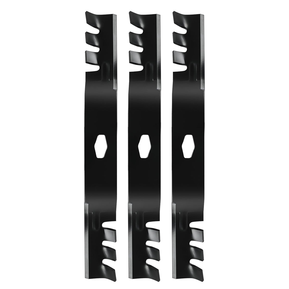 Budrash 3-pack mower blades for flexible lawn care options