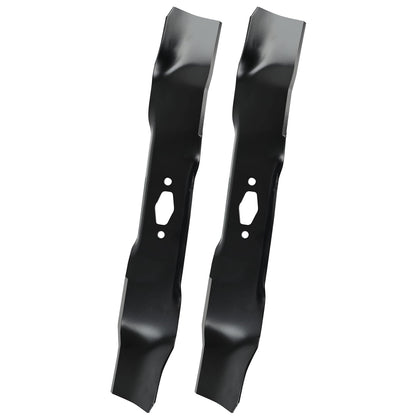 Budrash 742-05535 mulching blade for 42-inch deck enhances clipping flow