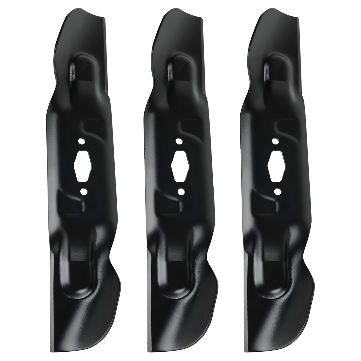 Three blades in Budrash 742P05094 pack for maintenance and spares.