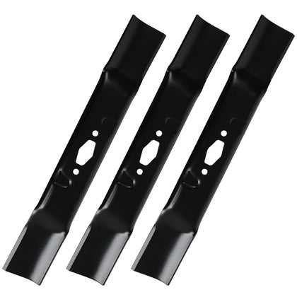Budrash 742P05094 blades, 3-pack for flexible replacements and extended mower uptime.