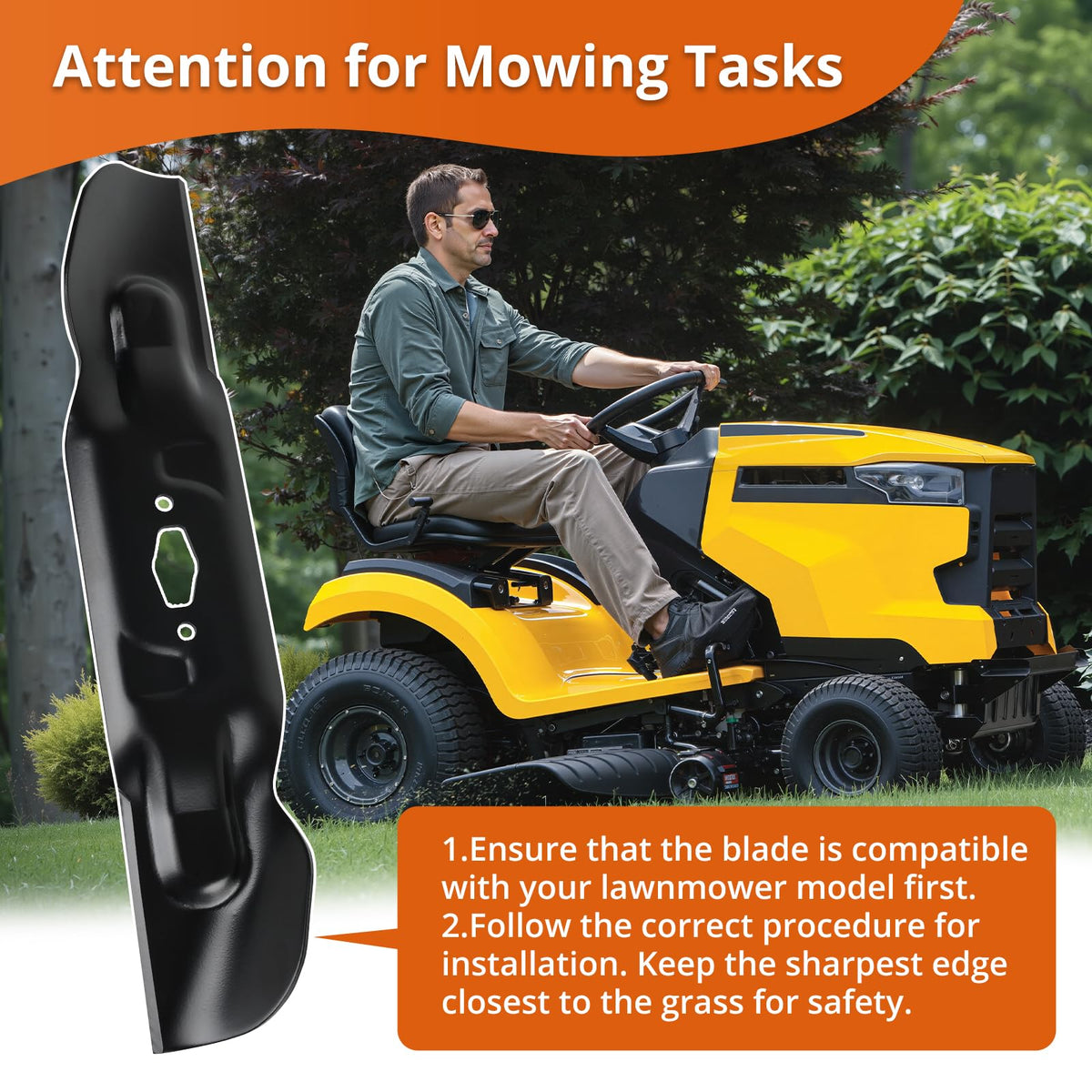 Easy installation with blade-lock clamps and standard bolts for Budrash blades.