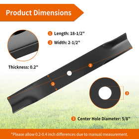 Budrash 797696 high lift blade for Hustler Raptor SD, side view, improved lift and airflow.