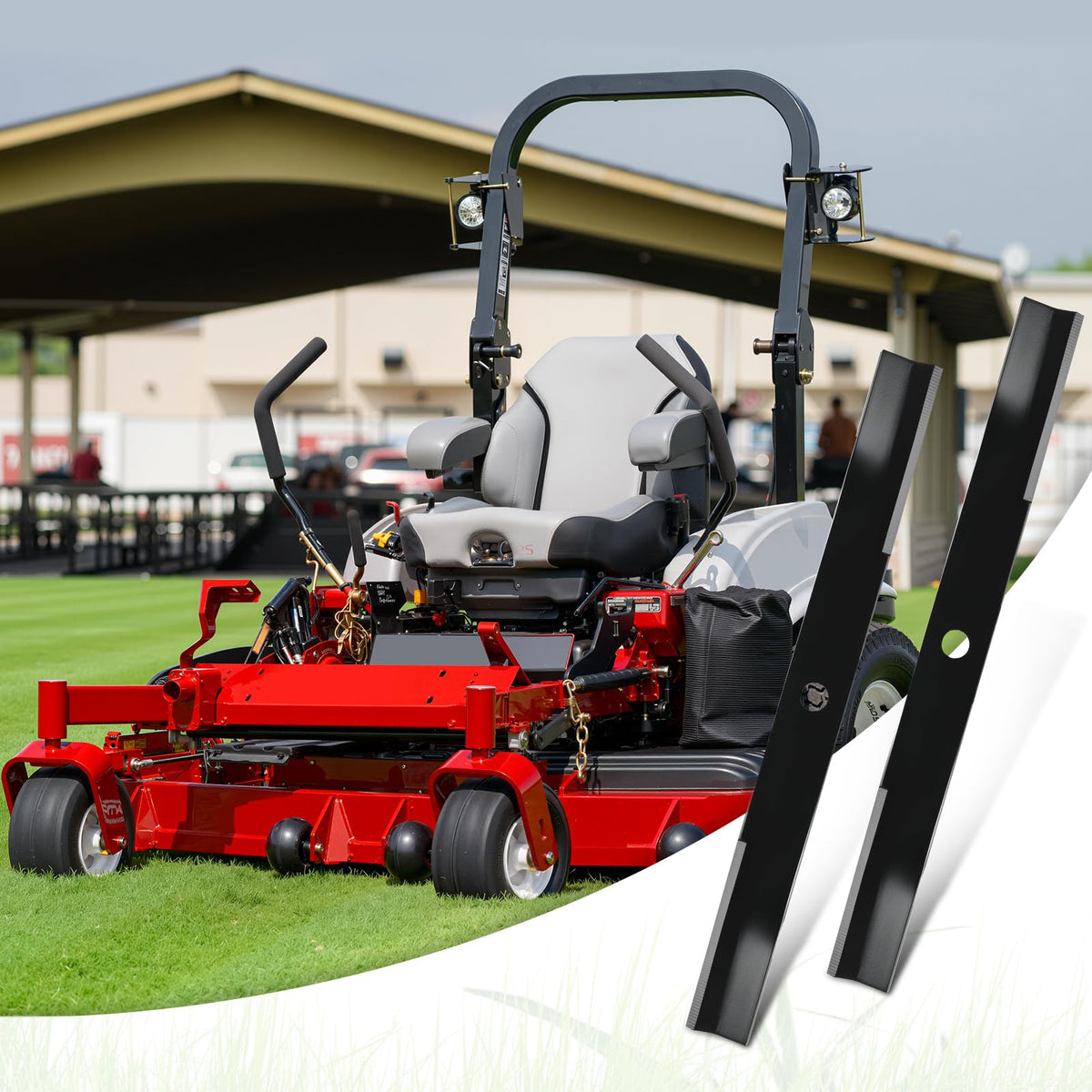 Budrash blade compatible with Ferris Snapper Simplicity 42 decks for versatile mowing