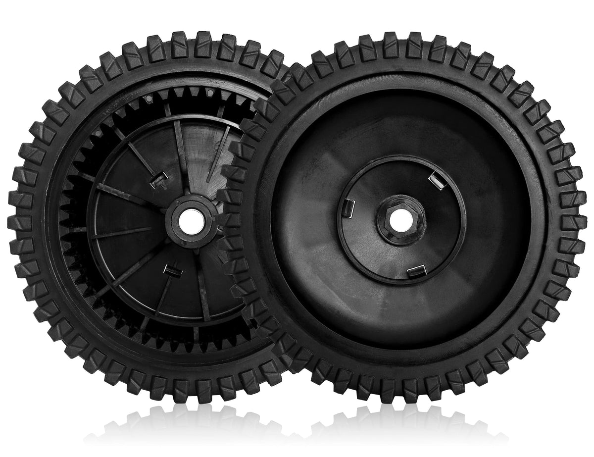 Budrash front wheels 8x2 assembly improve mower maneuverability and easy bolt on upgrade