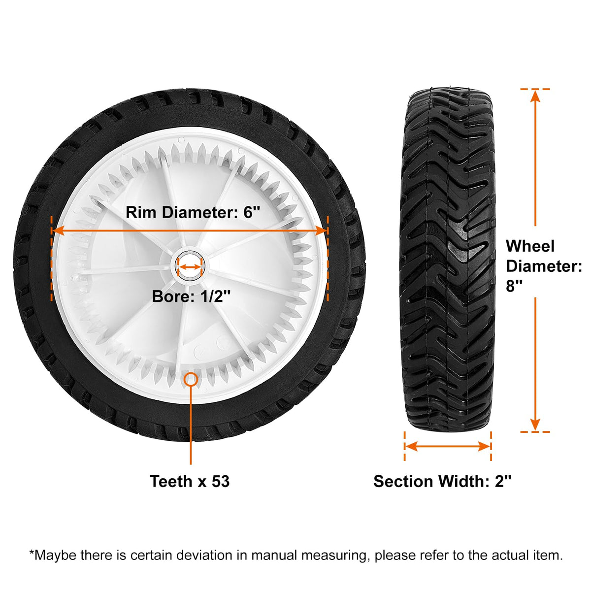 Budrash gear assembly 105-1815 for wheel replacement.
