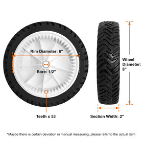 Budrash gear assembly 105-1815 for wheel replacement.